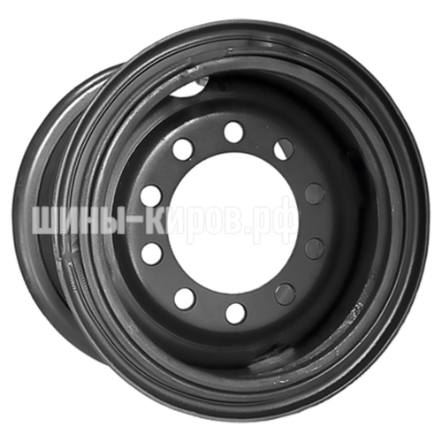 10/335/281/115 Черный 12x21/10x335 ET115 D281 КАМАЗ-6522, 65225 SCANIA IVECO VOLVO (533-310)