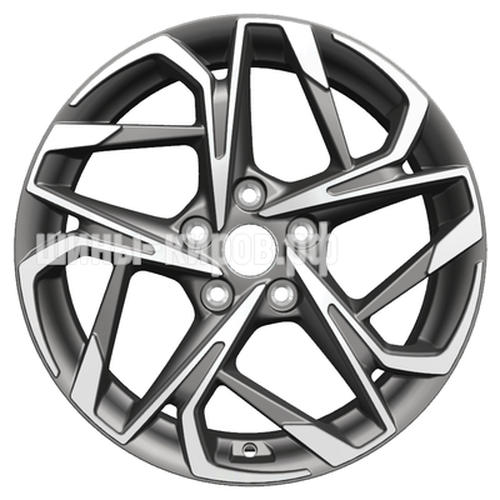 KHW1716 (Changan/Geely/Lexus/Toyota) Gray-FP 7x17/5x114,3 ET45 D60,1 (пш)