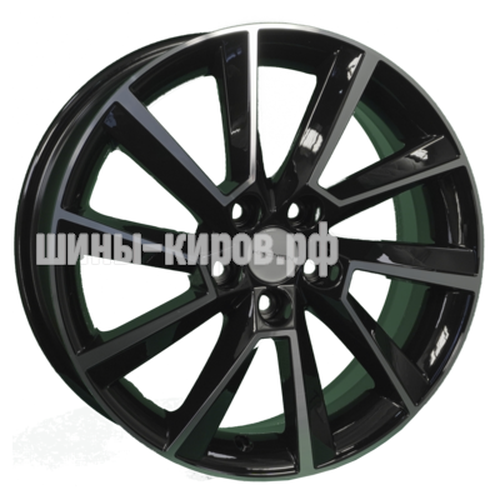 KHW1604 (Kamiq/Rapid/Scala) Black-FP 6x16/5x100 ET38 D57,1