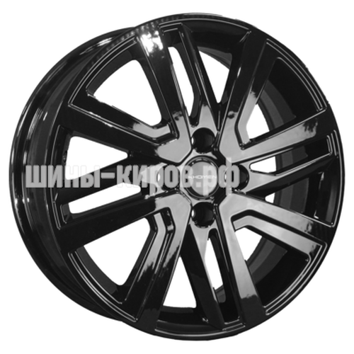 KHW1609 (Rio II/Solaris II) Black 6x16/4x100 ET48 D54,1