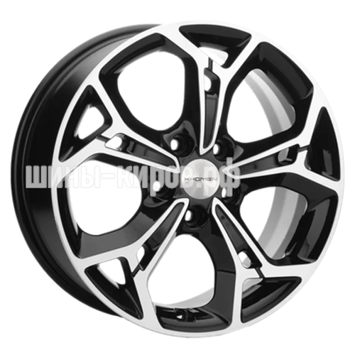 KHW1702 (DFM AX 7) Black-FP 7x17/5x108 ET43 D65,1