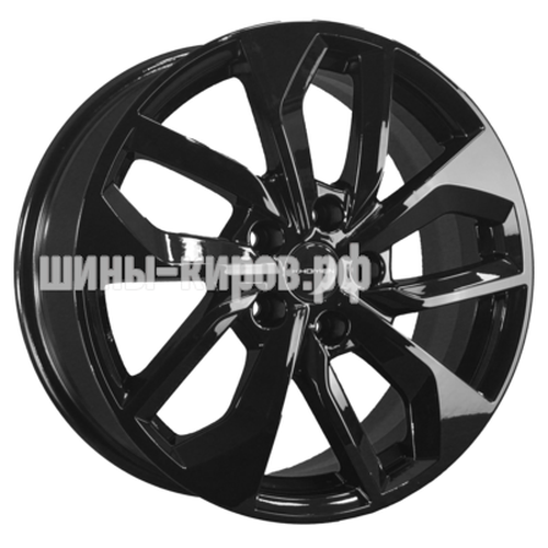 KHW1703 (DFM AX 7) Black 7x17/5x108 ET43 D65,1