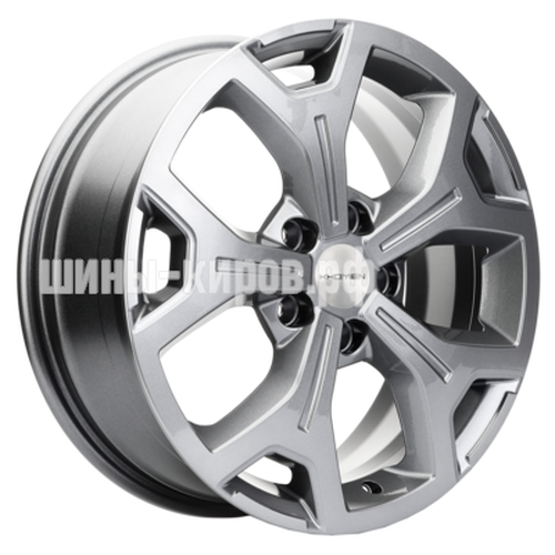 KHW1710 (DFM AX 7) Gray 7x17/5x108 ET43 D65,1