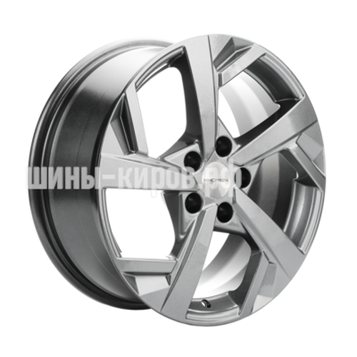 KHW1712 (Karoq/Octavia/Passat/Tiguan) Gray 7x17/5x112 ET43 D57,1 (конус)