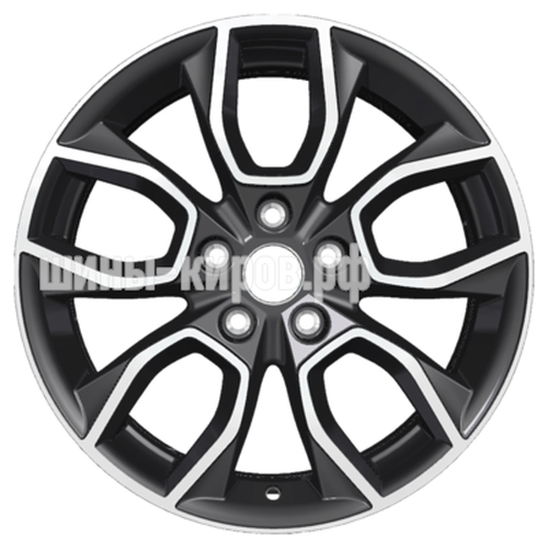KHW1713 (Ford C-Max) Black-FP 7x17/5x108 ET50 D63,35
