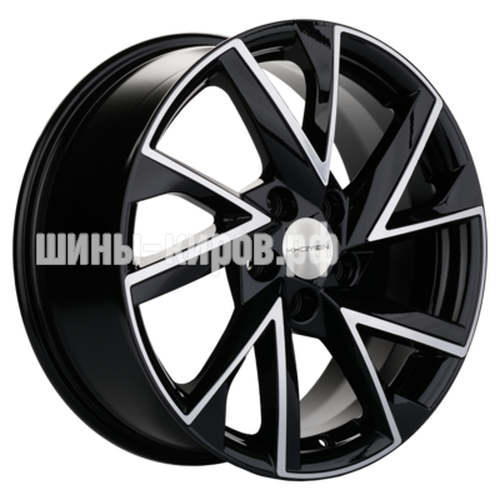 KHW1714 (DFM AX 7) Black-FP 7x17/5x108 ET43 D65,1
