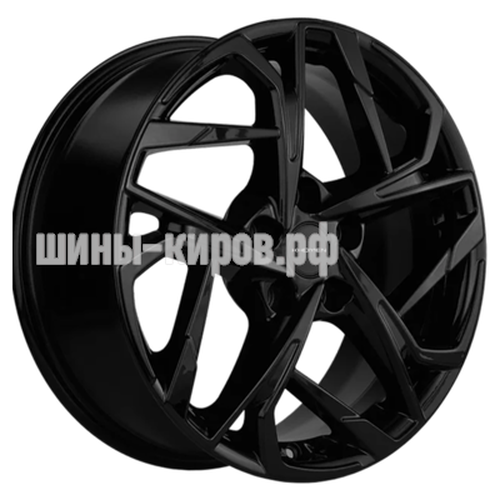 KHW1716 (DFM580) Black 7x17/5x110 ET45 D67,1