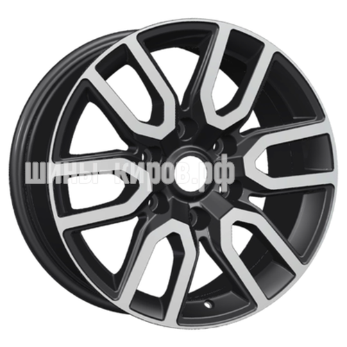 KHW1723 (Pajero) Black-FP 8x17/6x139,7 ET46 D67,1