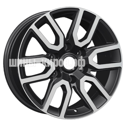 KHW1723 (Pajero Sport) Black-FP 8x17/6x139,7 ET38 D67,1