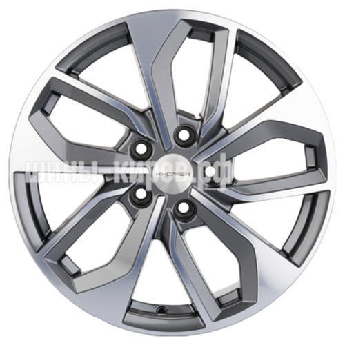 KHW1703 (A4) Gray-FP 7x17/5x112 ET46 D66,6