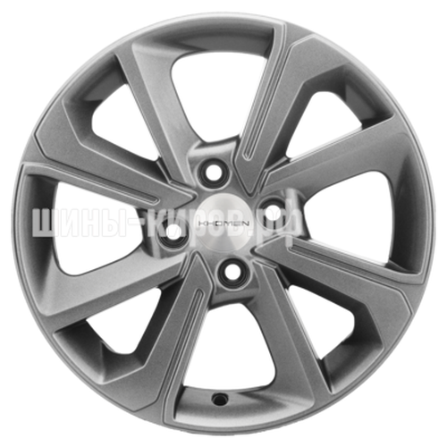 KHW1501 (XRay) G-Silver 6x15/4x100 ET37 D60,1
