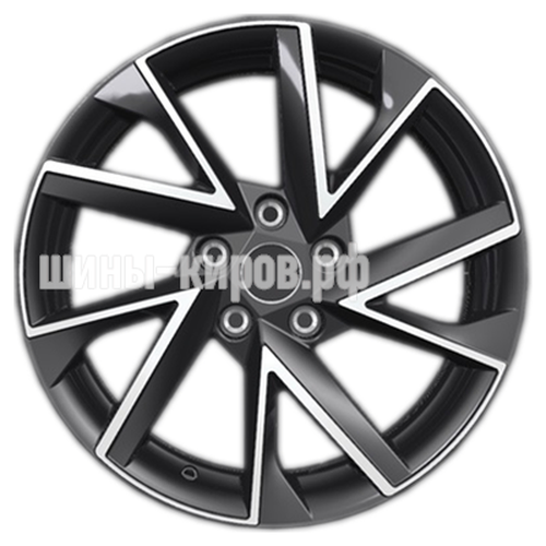 KHW1714 (CX-5/i40/X-Trail) Black-FP 7x17/5x114,3 ET45 D67,1