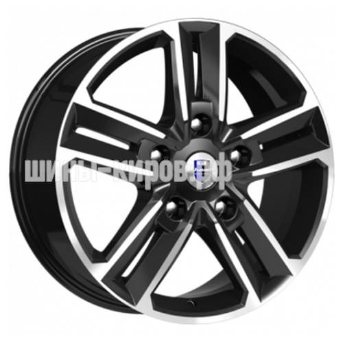 Backfire (КС763M) Алмаз черный 8x18/5x114,3 ET40 D67,1