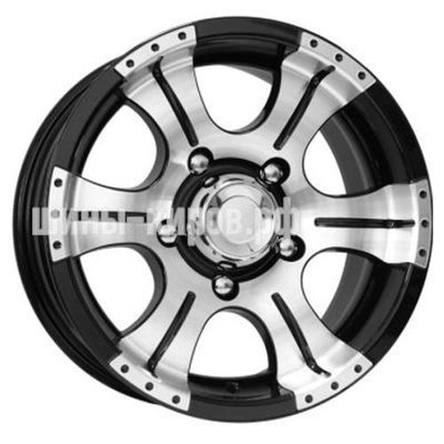 Байконур Джип-рейд (КС465М) Алмаз черный 8x16/5x139,7 ET-15 D110,1 Байконур Джип-рейд (КС465М) Алмаз черный 8x16/5x139,7 ET-15 D110,1
