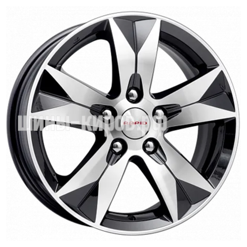 Crossline-оригинал (КС713) Алмаз черный 6,5x16/5x114,3 ET47 D66,1