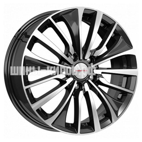 Flanker-оригинал (КС905) Алмаз черный 6,5x17/4x100 ET41 D60,1