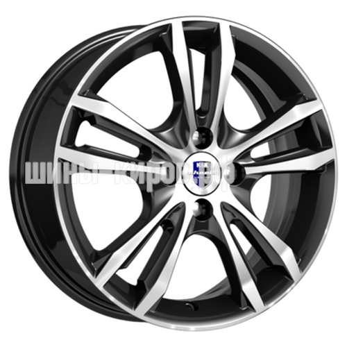 Samara-оригинал (КС866) Алмаз черный SK 6x16/4x100 ET37 D60,1