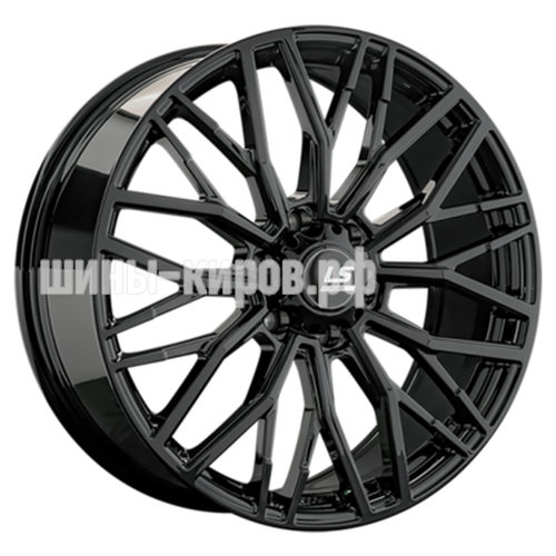 LS FG33 BK 8x20/6x114,3 ET46 D67,1 (конус, Колпак+лого)