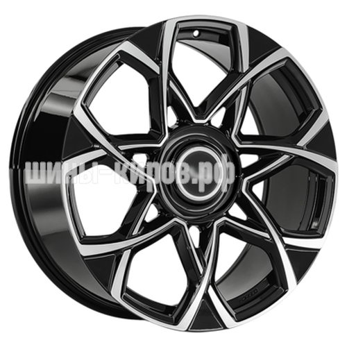 LS FG59 BKF 9x21/5x120 ET45,5 D62,6 (конус, Колпак+лого)