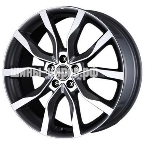 Highlands Gunmetal Mirror Face 8x19/5x120 ET38 D72,6 Highlands Gunmetal Mirror Face 8x19/5x120 ET38 D72,6