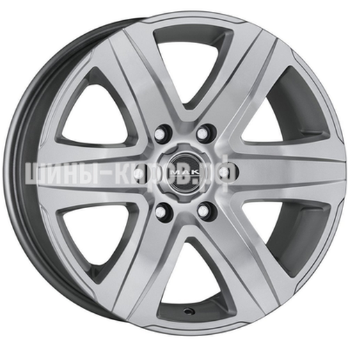 Stone 6 Silver 8x18/6x139,7 ET35 D106,1 Stone 6 Silver 8x18/6x139,7 ET35 D106,1