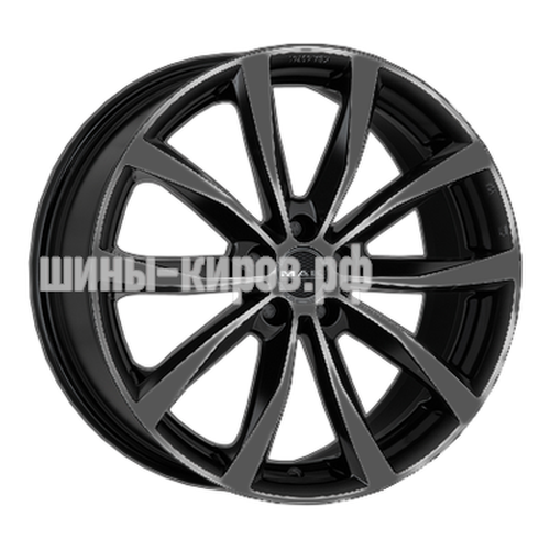 Wolf Gloss Black 7,5x17/5x114,3 ET40 D76 Wolf Gloss Black 7,5x17/5x114,3 ET40 D76