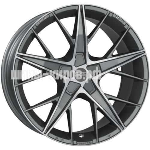 Quaranta 5 Grigio Corsa Diamond Cut 8,5x19/5x112 ET44 D75