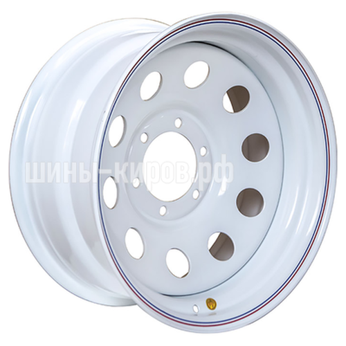 Тойота Ниссан Белый 7x16/6x139,7 ET30 D110 (с увелич. полкой)