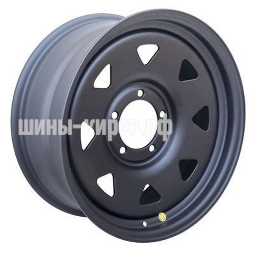 УАЗ, ГАЗ Соболь, Dodge Ram 1500 Черный матовый 8x18/5x139,7 ET20 D110 (треуг. мелкий)