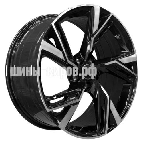 1071 Gloss Black Machine Face 8,5x19/5x112 ET35 D66,45 ()