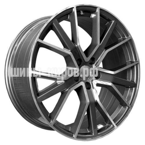 2048 Gun Metal Machined Face 9x20/5x112 ET35 D66,45 ()