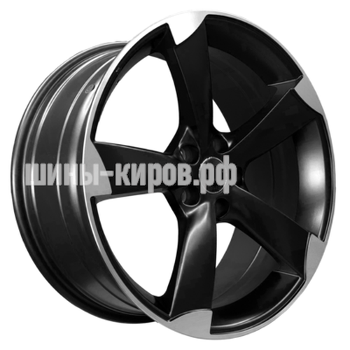 3006 Flat Black Machine Face 9x20/5x112 ET35 D66,45 ()