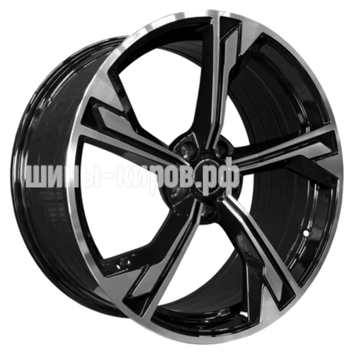 3045 Gloss Black Machine Face 9x20/5x112 ET35 D66,45 ()