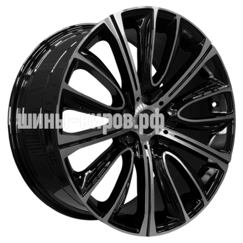 5241 Gloss Black Machine Face 9,5x19/5x120 ET38 D72,56 ()