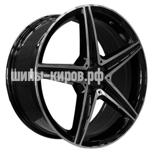 5261 Gloss Black Machine Face 8,5x18/5x112 ET40 D66,6 ()