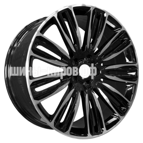 5312 Gloss Black Machine Face 9,5x21/5x120 ET48 D72,56 ()