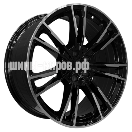 5380 Gloss Black Machine Face 8,5x19/5x112 ET28 D66,6 ()