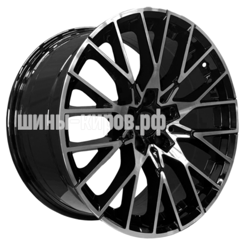5408 Gloss Black Machine Face 9,5x19/5x112 ET33 D66,6 ()