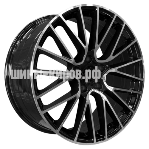 5413 Gloss Black Machine Face 9,5x21/5x130 ET46 D71,5 ()