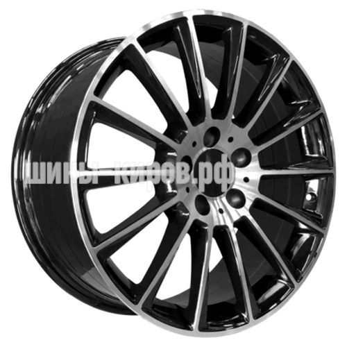 5459 Gloss Black Machine Face 8x18/5x112 ET43 D66,6 ()