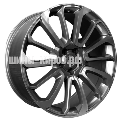 7013 Gun Metal Machined Face 9x20/5x120 ET50 D72,6 ()