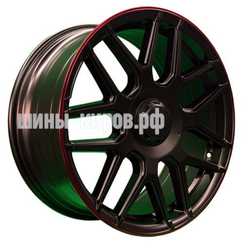 L5424 Satin Black Red Lip 8,5x19/5x130 ET38 D66,6 () L5424 Satin Black Red Lip 8,5x19/5x130 ET38 D66,6 ()