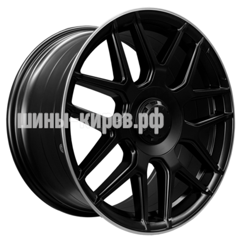 L5424 Semi Matt Black+Machine Lip 8,5x19/5x112 ET38 D66,6 () L5424 Semi Matt Black+Machine Lip 8,5x19/5x112 ET38 D66,6 ()