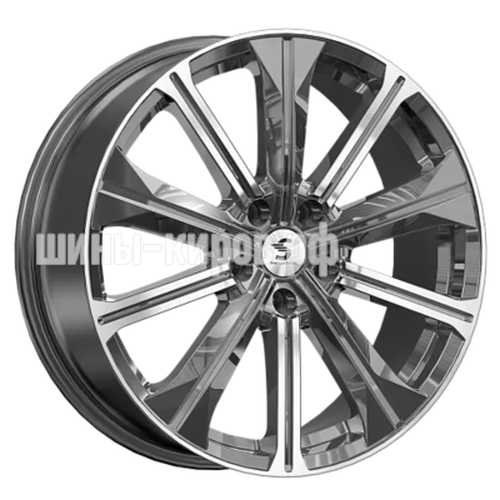 КР013 (Tiggo 7 Pro) Diamond Gloss Graphite 7x19/5x108 ET33 D60,1 (4210017)