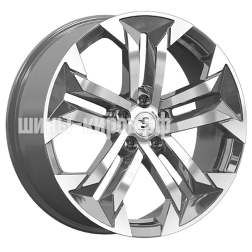 КР015 (Haval Dargo) Diamond Gloss Graphite 7,5x19/5x114,3 ET40 D66,6