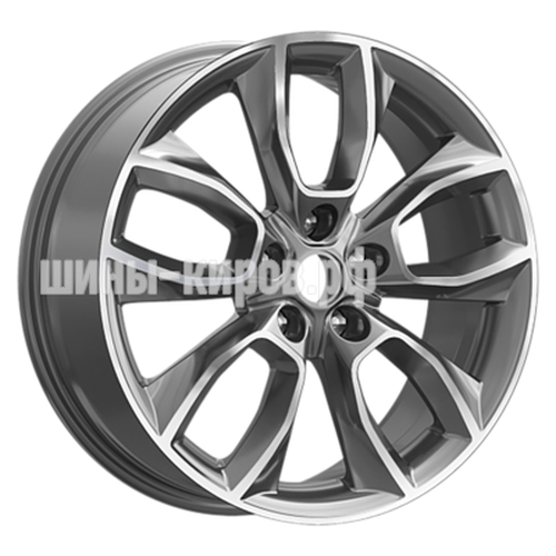 КР001 (Hongqi H5 II) Diamond Gloss Graphite 7x18/5x114,3 ET45 D67,1