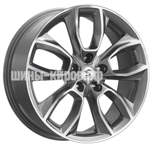 КР001 (Outlander) Diamond Gloss Graphite 7x18/5x114,3 ET38 D67,1
