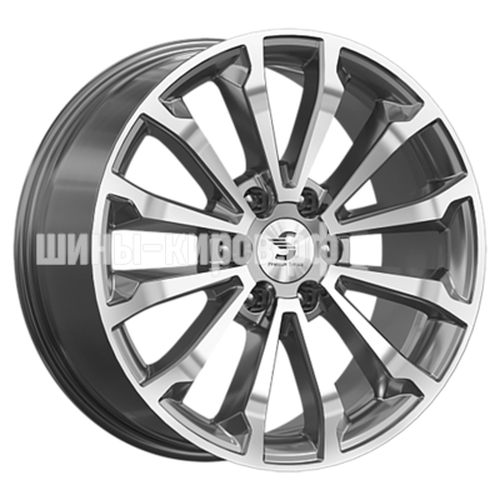 КР006 (Land Cruiser Prado) Diamond Gloss Graphite 8,5x20/6x139,7 ET25 D106,1