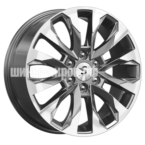 КР007 (Haval H9) Diamond Gloss Graphite 8x20/6x139,7 ET42 D75,1