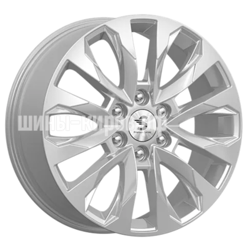 КР007 (Pajero Sport) Elite Silver 8x20/6x139,7 ET38 D67,1